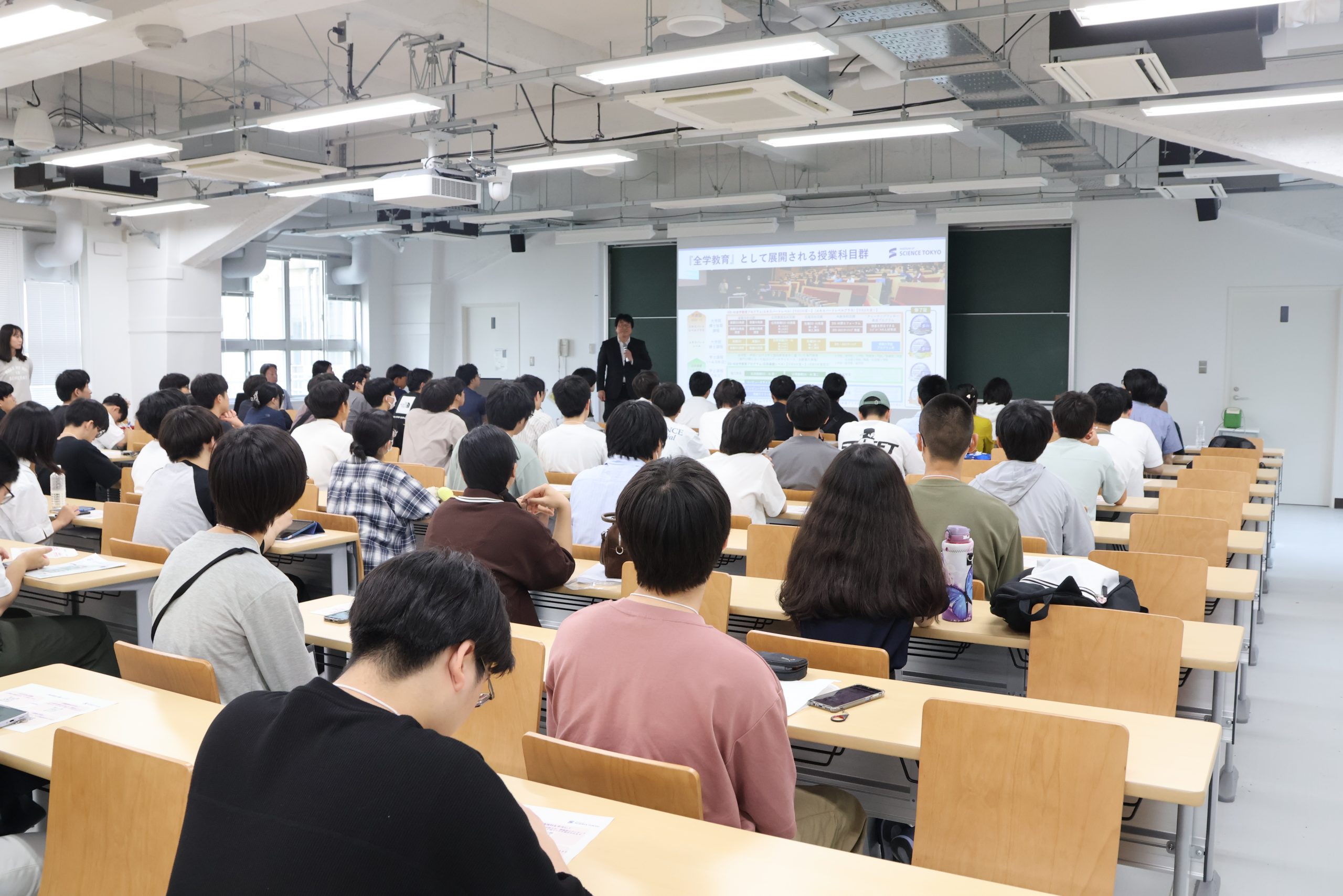 東京科学大学理工学系キャンパスビジット2026にて、模擬講義「言葉を生み出すAIの仕組みと人間のルール：LLMと著作権」を開催しました